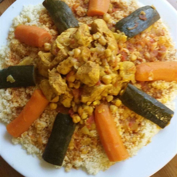 Moroccan Chicken and Whole Grain Couscous