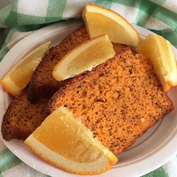 Orange Poppy Seed Bread