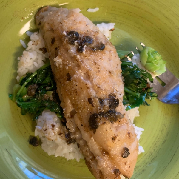 Brown Butter Perch
