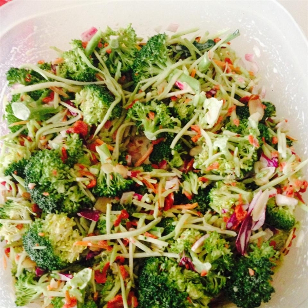 Sweet and Tangy Broccoli Salad