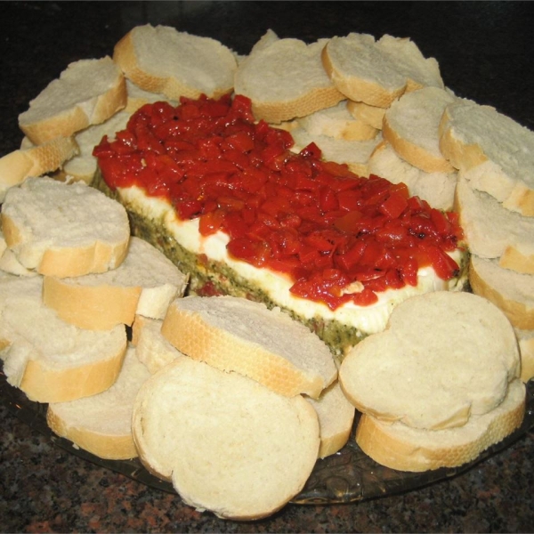 Pesto Torta (Layered Spread)