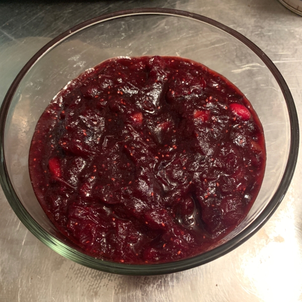 Spiced Cranberry Chutney