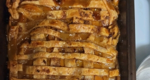 Really Quick Peach Cobbler
