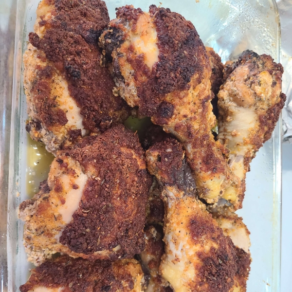 Awesome Crispy Baked Chicken Wings