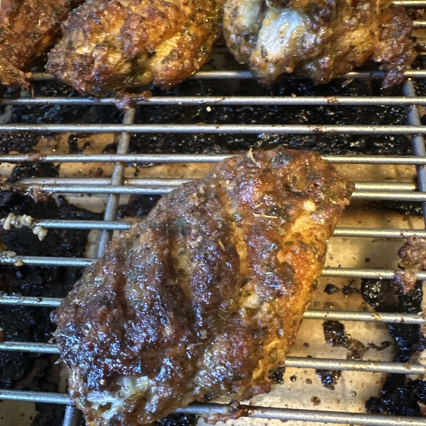 Awesome Crispy Baked Chicken Wings