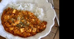 Vegan Coconut-Lentil Curry with Sweet Potatoes