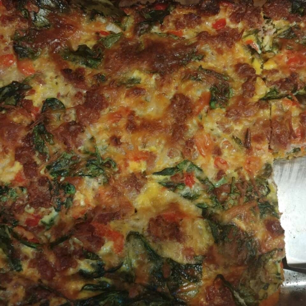 Holiday Sausage and Sweet Potato Breakfast Casserole