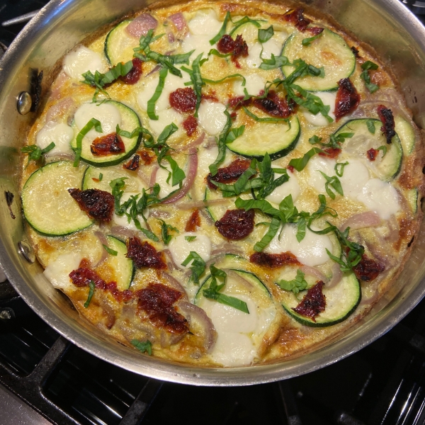 Fresh Mozzarella Frittata
