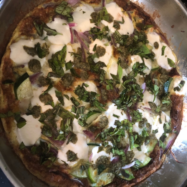 Fresh Mozzarella Frittata