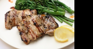 Grilled Mediterranean-Inspired Citrus Chicken Thighs
