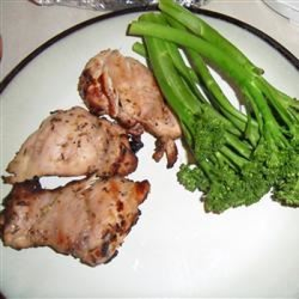 Grilled Mediterranean-Inspired Citrus Chicken Thighs