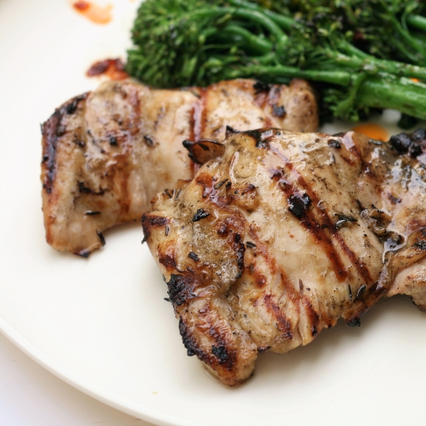 Grilled Mediterranean-Inspired Citrus Chicken Thighs