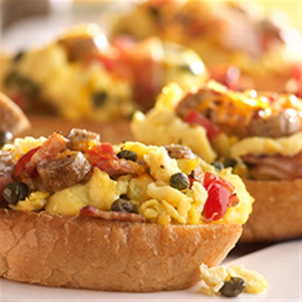 Breakfast Bruschetta