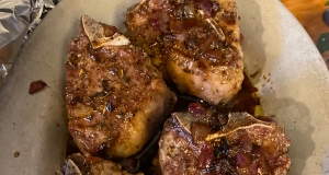 Marinated Balsamic Lamb Chops