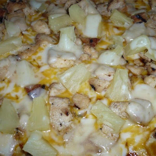 Teriyaki Chicken Pizza