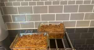 Ginger Rhubarb Crisp