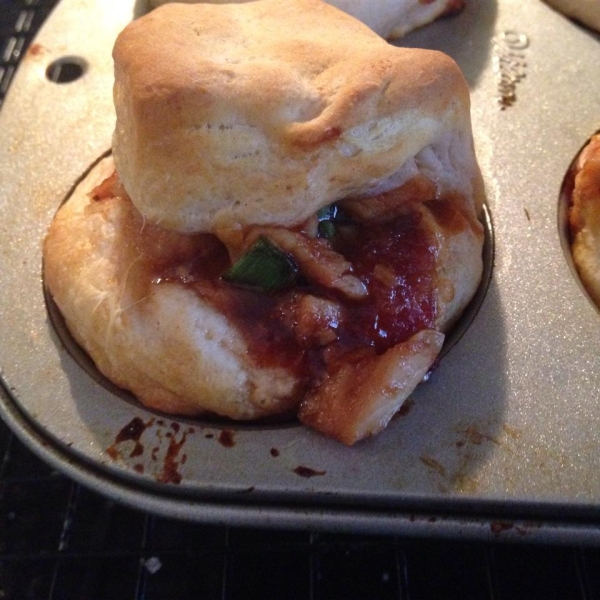 BBQ Chicken and Bacon Bread