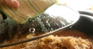 Slow Cooker Sauerkraut Pork Loin