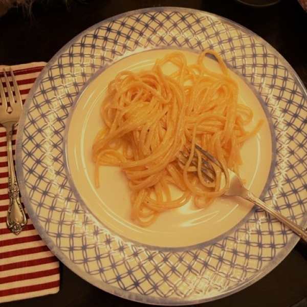 Creamy Linguini for Two