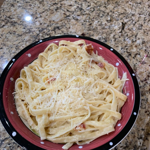 Creamy Linguini for Two