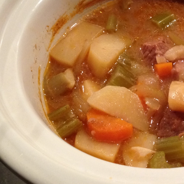 Healthier Slow Cooker Beef Stew I