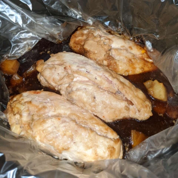 Slow Cooker Pineapple Chicken