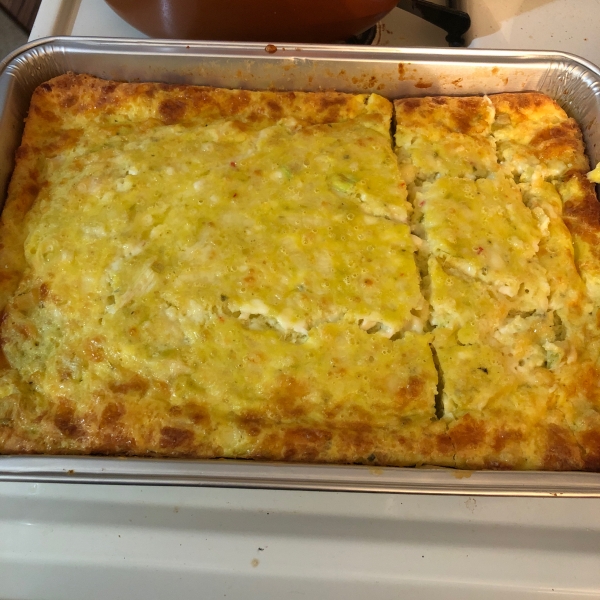 Cheesy Baked Eggs