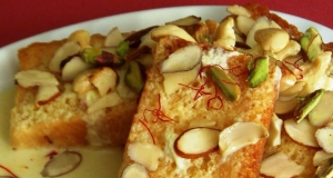 Shahi Tukra (Indian Bread Pudding)