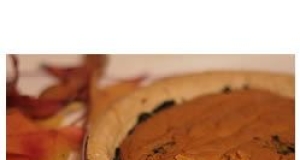 Spinach Pumpkin Swirl Quiche