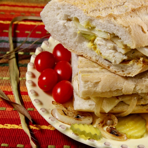 Cuban Chicken Sandwich