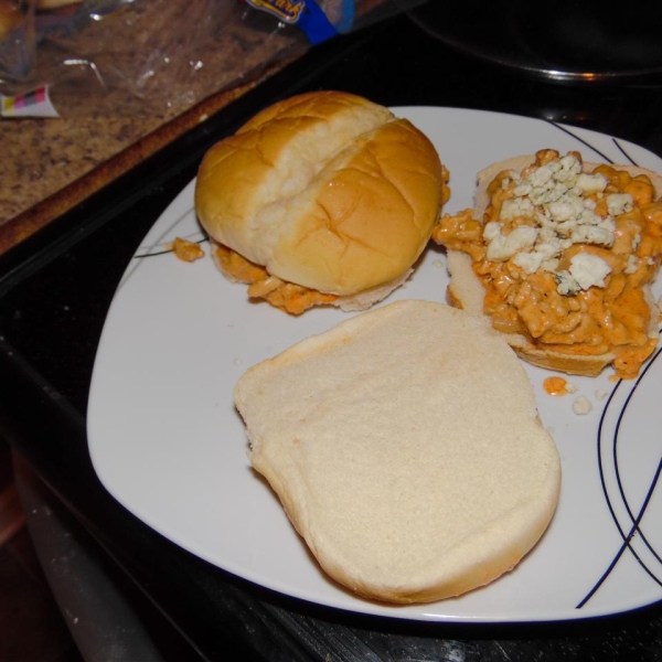 Buffalo Chicken Sloppy Joes