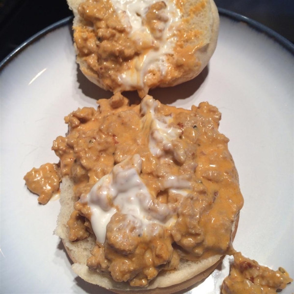 Buffalo Chicken Sloppy Joes