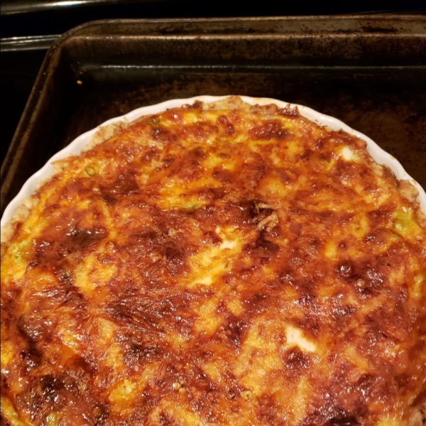 Bacon and Leek Quiche