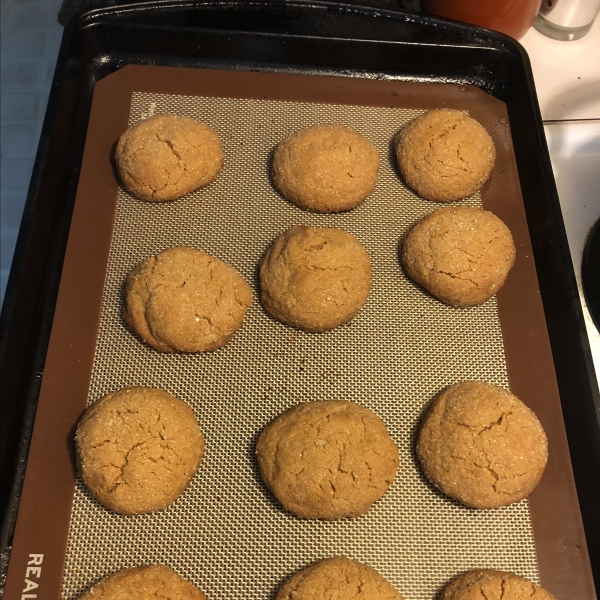 Easy Chewy Ginger Cookies