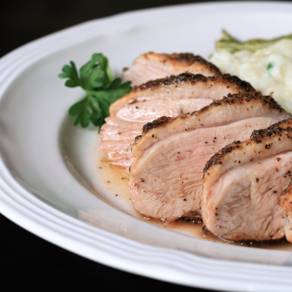 Garlic Roasted Duck Breast