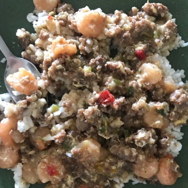 Shrimp in Lobster Sauce