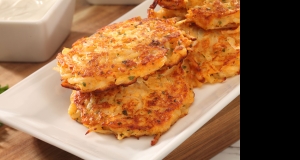 Crunchy Sweet Potato Pancakes