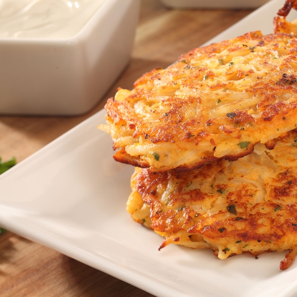 Crunchy Sweet Potato Pancakes