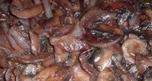 Wine Soaked Mushrooms