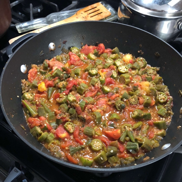Okra with Tomatoes