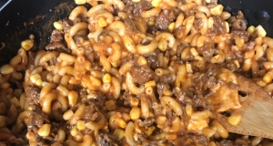 Hamburger and Macaroni Hot Dish