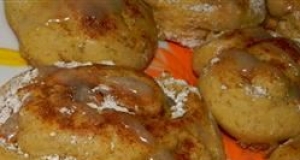 Iced Cinnamon Roll Cookies