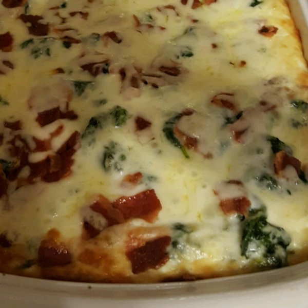 Cheesy Spinach Lasagna