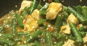 Spicy Green Beans and Pork, Asian Style