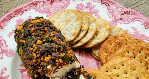 Holiday Goat Cheese Log