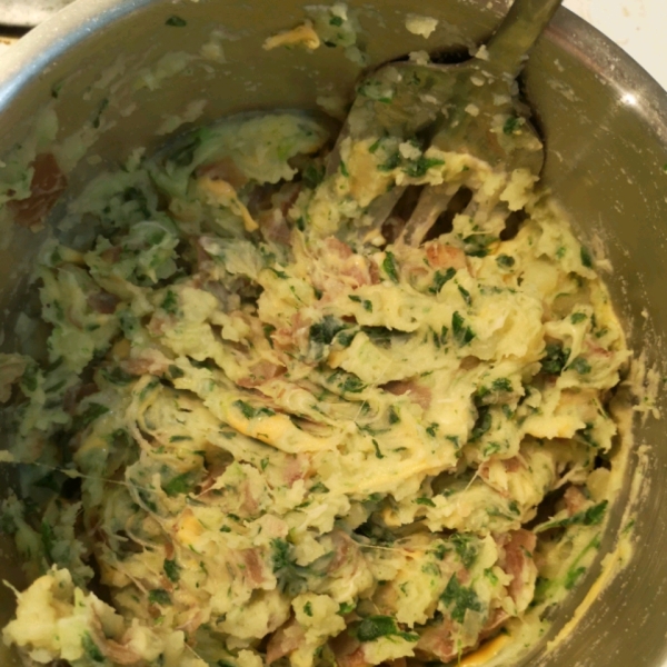 Potato Spinach Casserole