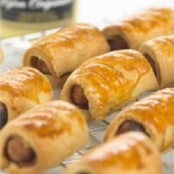 Sausage Rolls with Maille® Dijon Originale Mustard