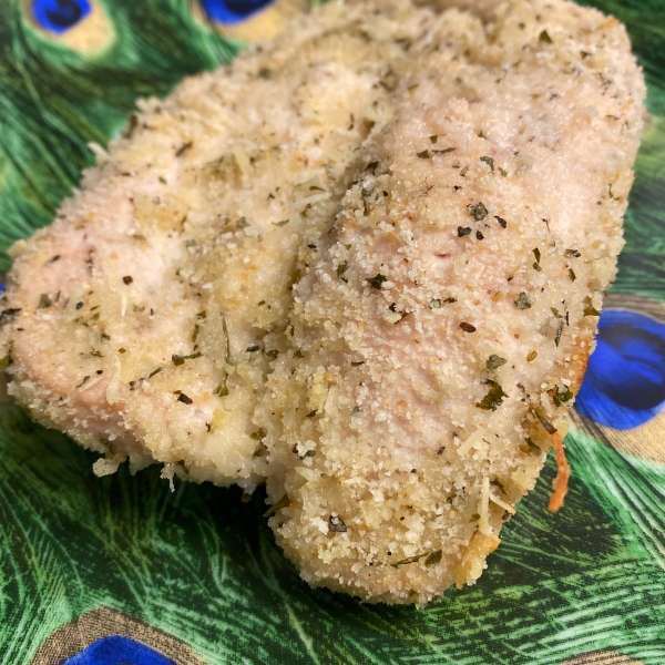 Parmesan-Crusted Lemon-Pepper Chicken