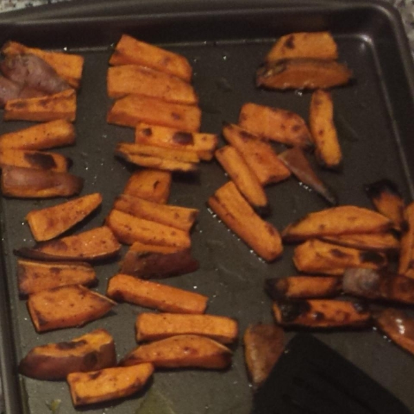 Oven-Baked Sweet Potato Fries