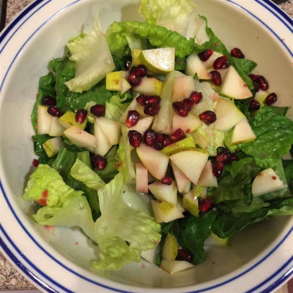 Pear and Pomegranate Salad